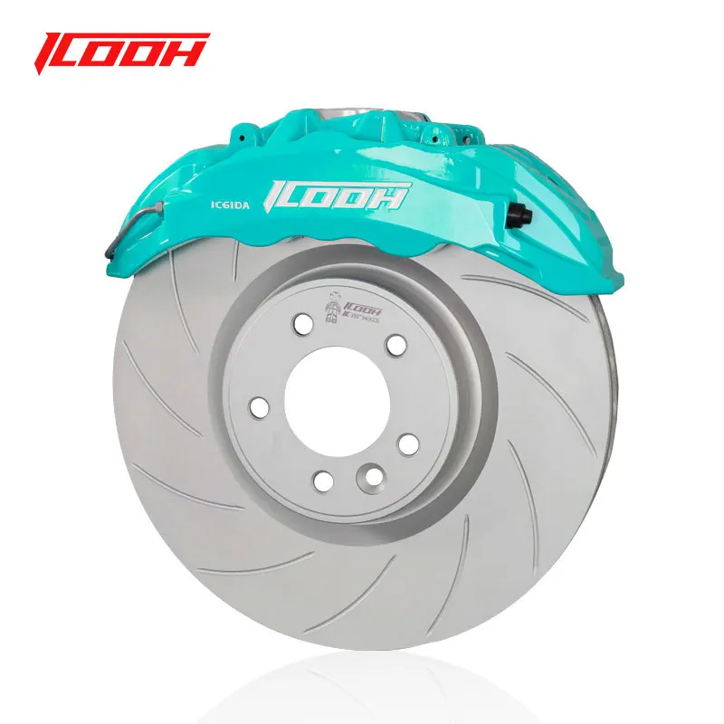 ICOOH 6 Pot Brake System Brake Caliper 355*32mm Slotted Drilled Disc Front Wheel for NIO ET5 ET7 ES6 EC6 ES7 ES8