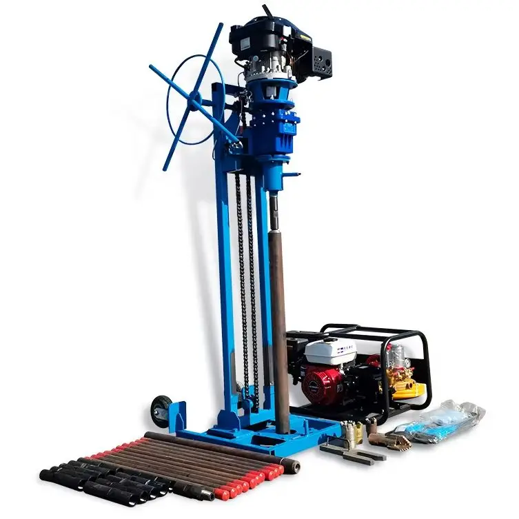 

Customized portable small rock backpack core drill rig for geotechnical exploration and mining core sampling drill rig