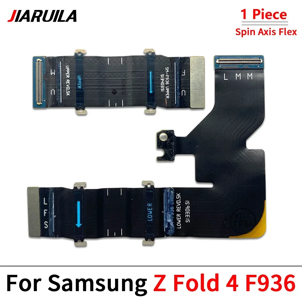 Rotating Spindle Shaft Spin Axis Hinge Flex Cable For Samsung Z Fold 2 3 4 5 F916 F936 F946 F900 LCD Connection Flex