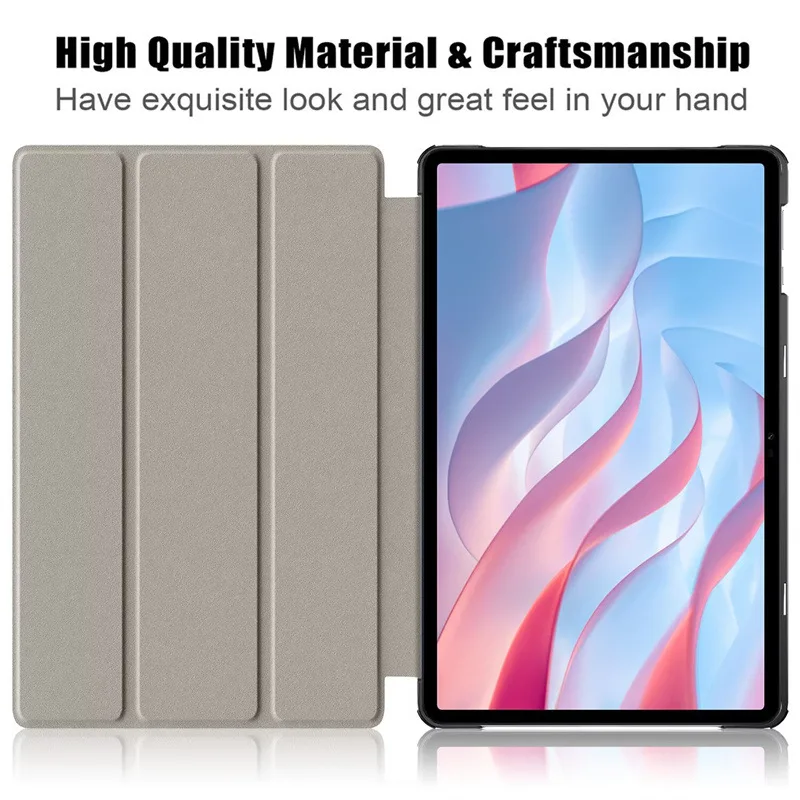 Dreifach Faltbare Hülle für Honor Pad X9a 11,5 Zoll mit Auto-Wach-/Schlaf-Funktion Stoßfeste Lederhülle für Huawei – Detail 7