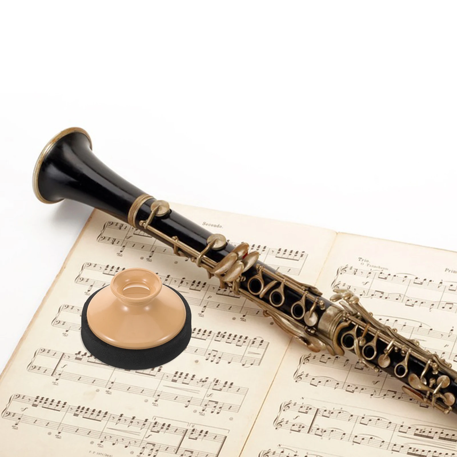 

Alto Saxophone Mute, Abs Material Circular Mute Reduces Noise For Practice Easy To Install And Clean For Home Use