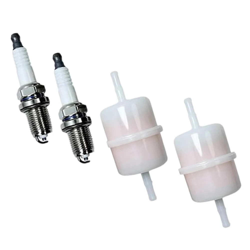 Fuel Filter Kit Air Filter Kit Lawn Mower Maintenance Foam Air Element Easy Installation Improves Combustion For KT725 Engines