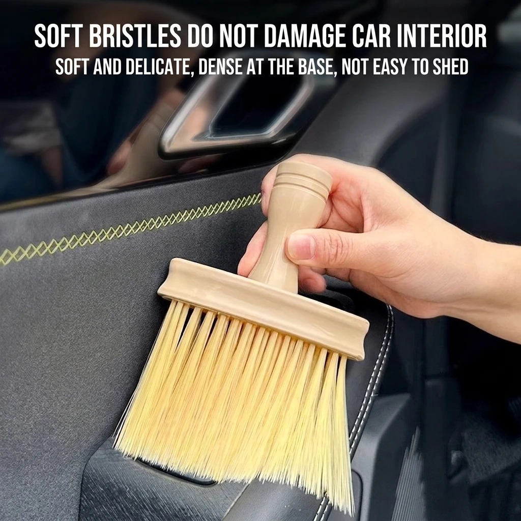 Multi-Purpose Cleaning Brush Soft Bristles Dust Removal Cleaning Tools For Windows Desks Keyboards Cars