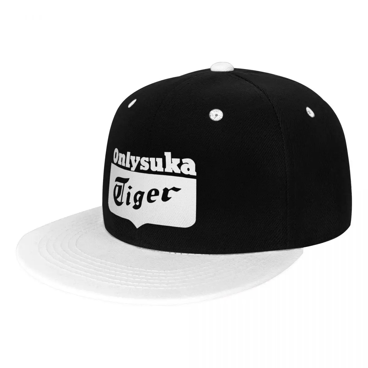 Tiger Onitsuka White Essential Cap Men's Cap Caps For Men Cap Man Summer Man Hat Baseball Cap