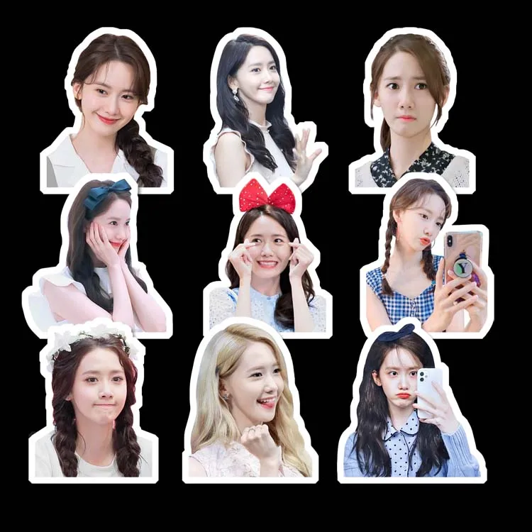 

Lin Yuner, sticker handbook, mobile phone case sticker, notebook diary sticker, big head sticker peripheral