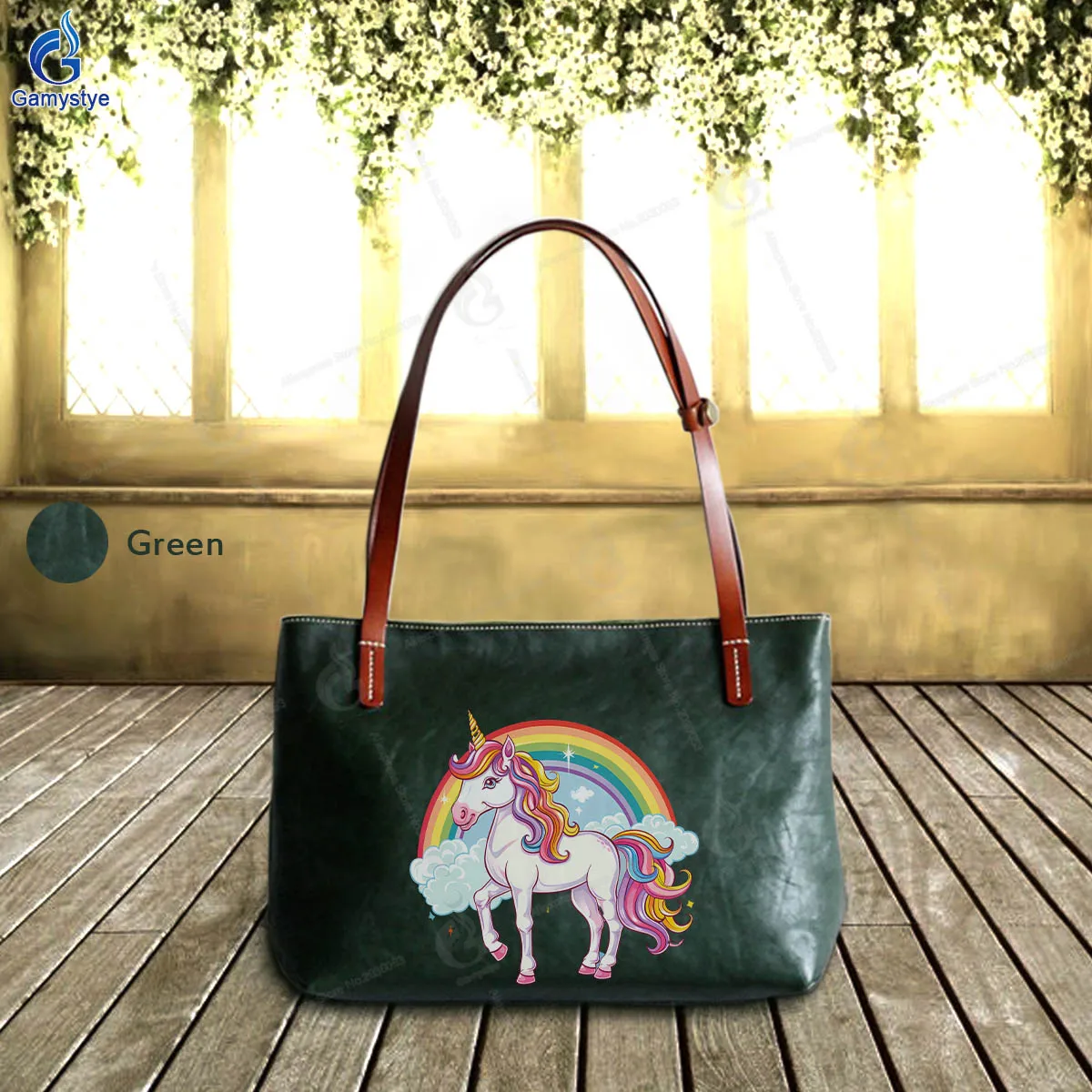 

Graffiti Artisc Printed Bags Real Cowskin Leather Women'S Shoulder Bags Purses Shopper Handbag Crossbody Bags