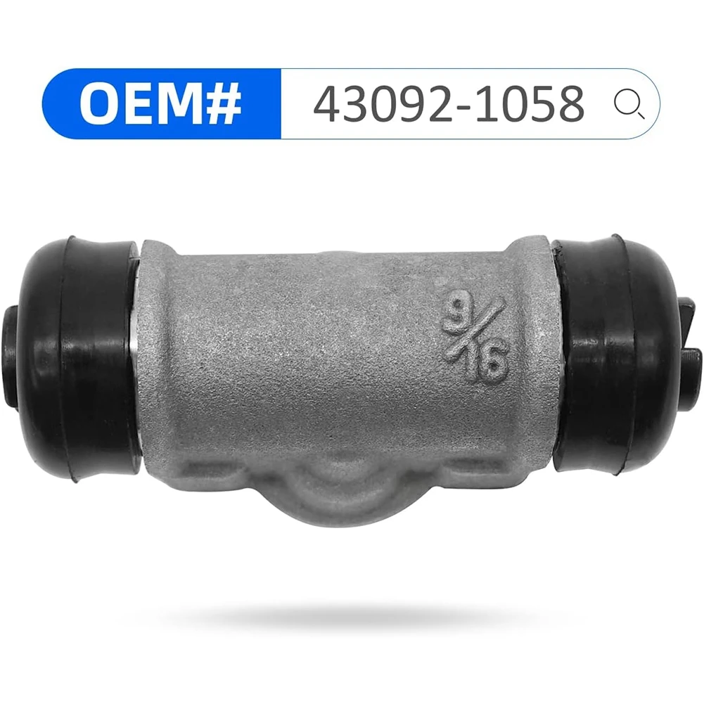 Cilindros de rueda de freno traseros izquierdo y derecho para Kawasaki KAF300 Mule 500 500 520 550 1991-2004 43092-1058 Piezas d
