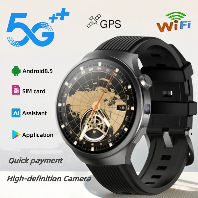 

128 ГБ VP30Watch Smartwatch Польское меню 5G Полная SIM-карта Сеть Android 10,0 1100 мАч Батарея Амле для мужчин ﻿ Экран
