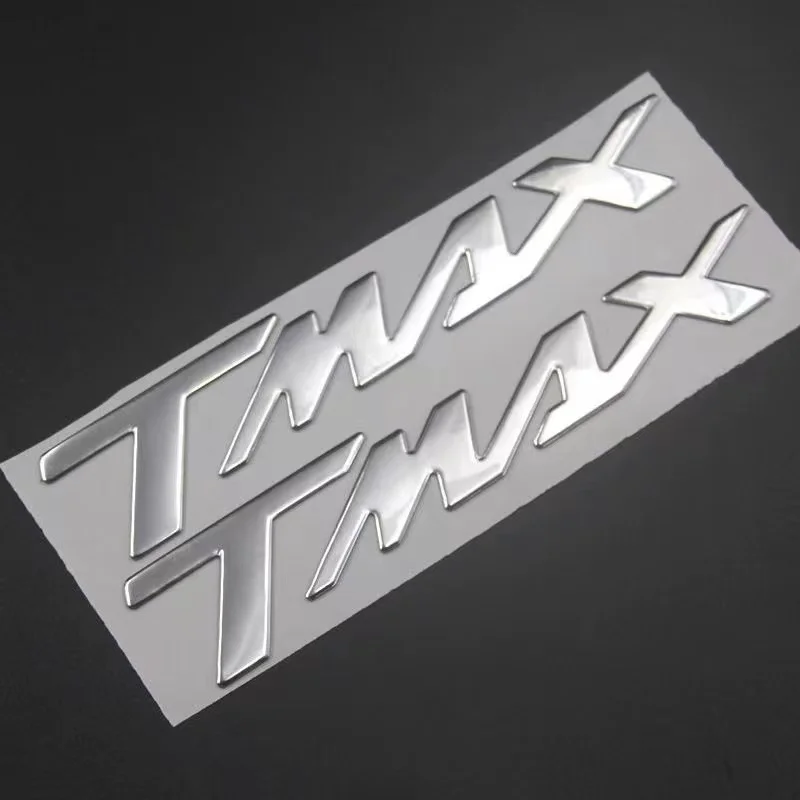 For YAMAHA T-MAX TMAX530 TMAX500 TMAX560 Motorcycle 1 Pair 3D Emblem Badge Decal Tank Wheel TMAX Sticker