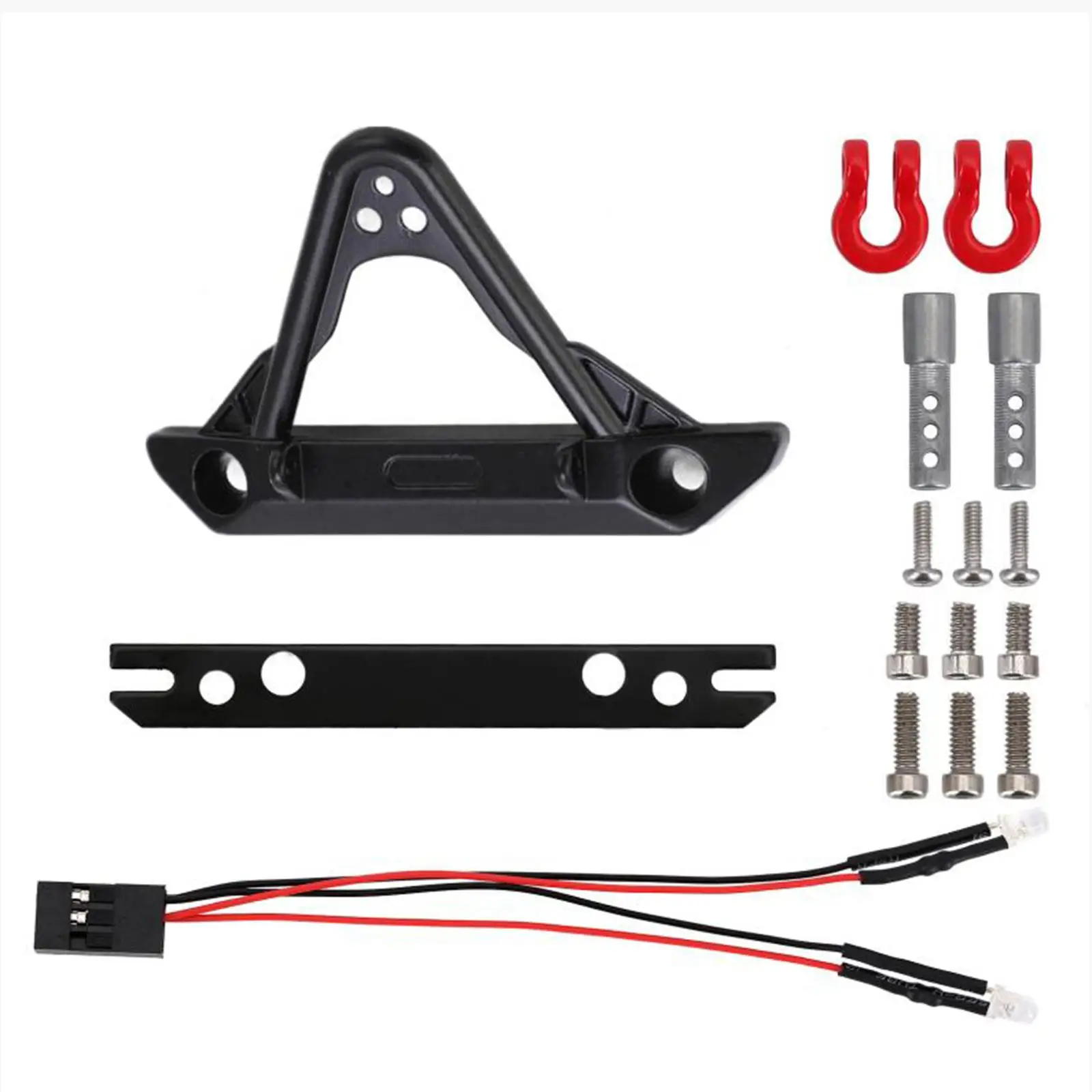 Upgrade RC Car Front 1/24 Assembly for Axial SCX24 Crawler Vehicles