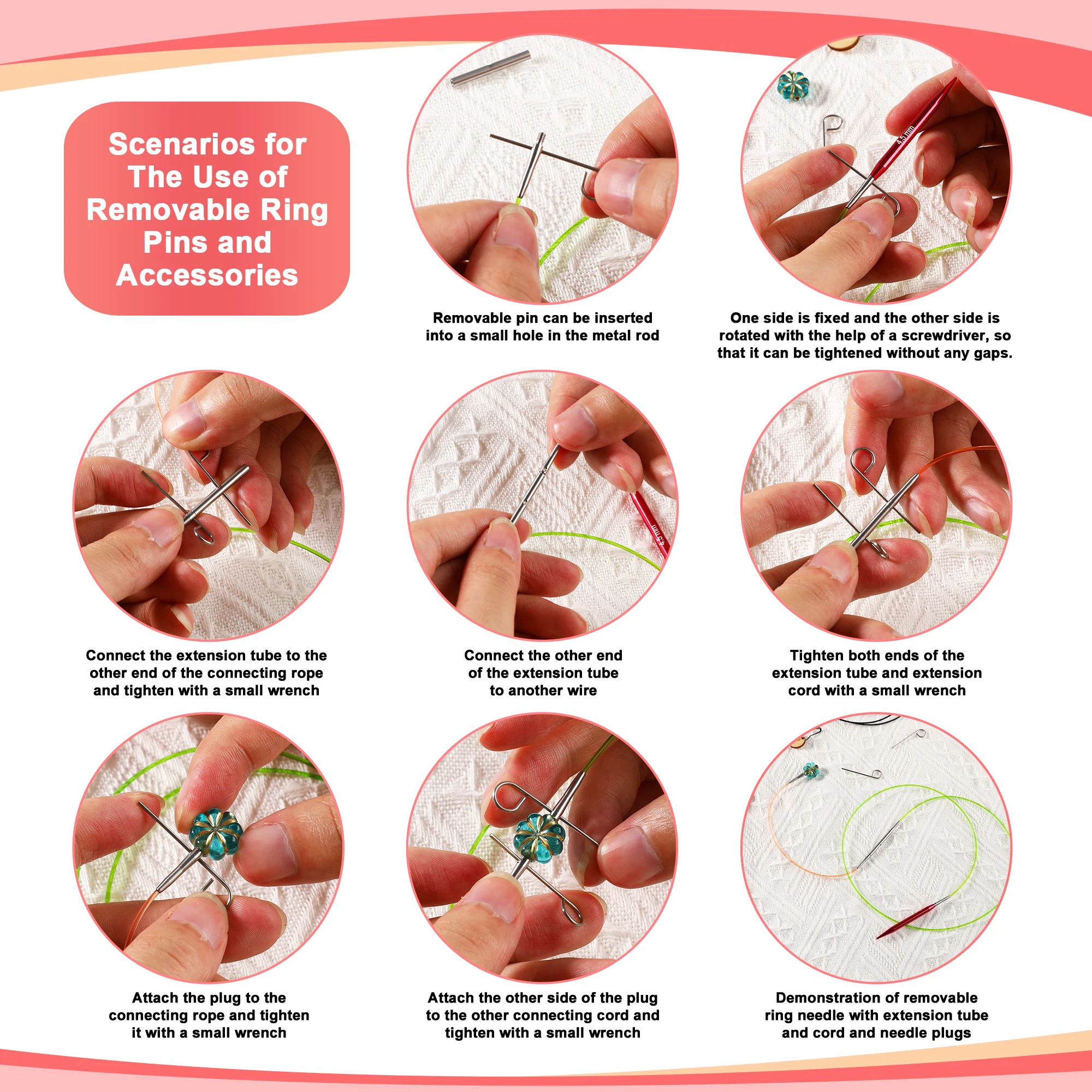 Рисунок 5 - Набор красочных круговых спиц из