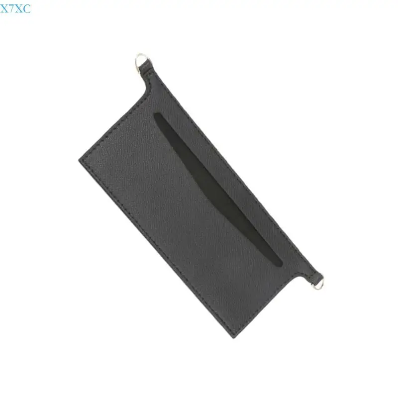 X7XC Leather Purse Insert with Pocket Purse Conversion Accessories Envelope Bag Insert for Pochette Wallet