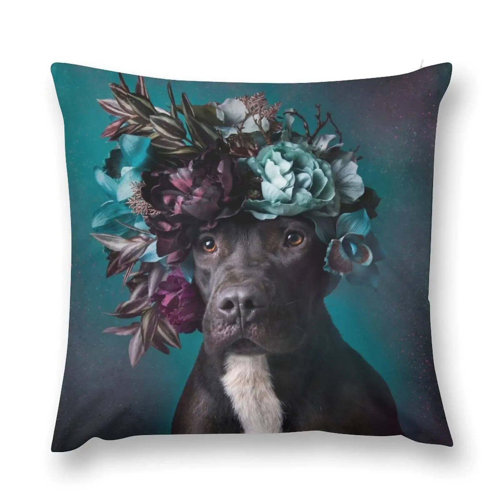 

Flower Power, Aden Throw Pillow Rectangular Cushion Cover Decorative Cushions For Living Room Pillow Covers Decorative pillow