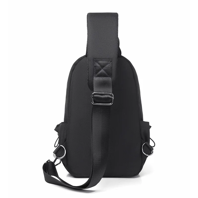 New Men's Chest Bag, Casual Crossbody Bag, Water-resistant Multi-functional Single-shoulder Bag, Large-capacity Crossbody Bag