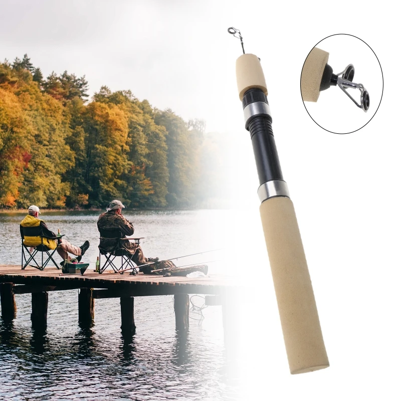 Telescopic Fishing Rod, Portable Pocket, Carbon Fiber Material, Travel Fishing Rod, Ice Winter Spinning Casting Pole