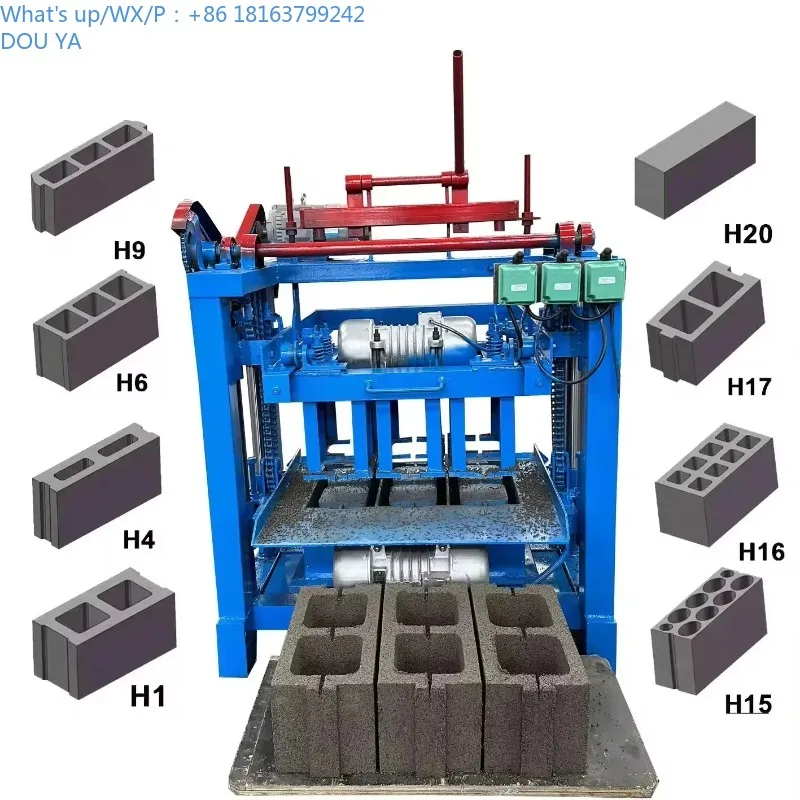 

Automatic concrete cement block brick making machine is selling well