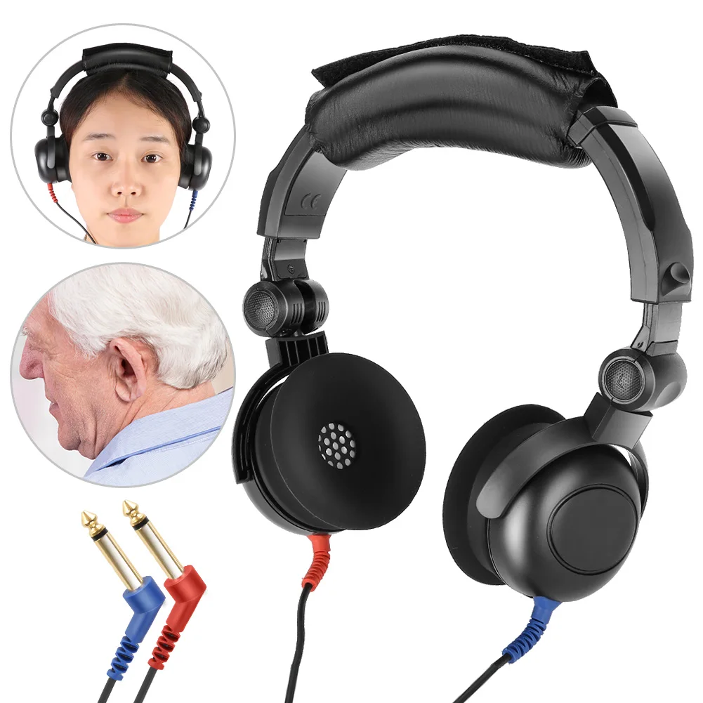 

Audiometer Audiometric Hearing Screening Headphone Air Conduction Audiometer for Hearing Test For Elderly Health Care Supplies