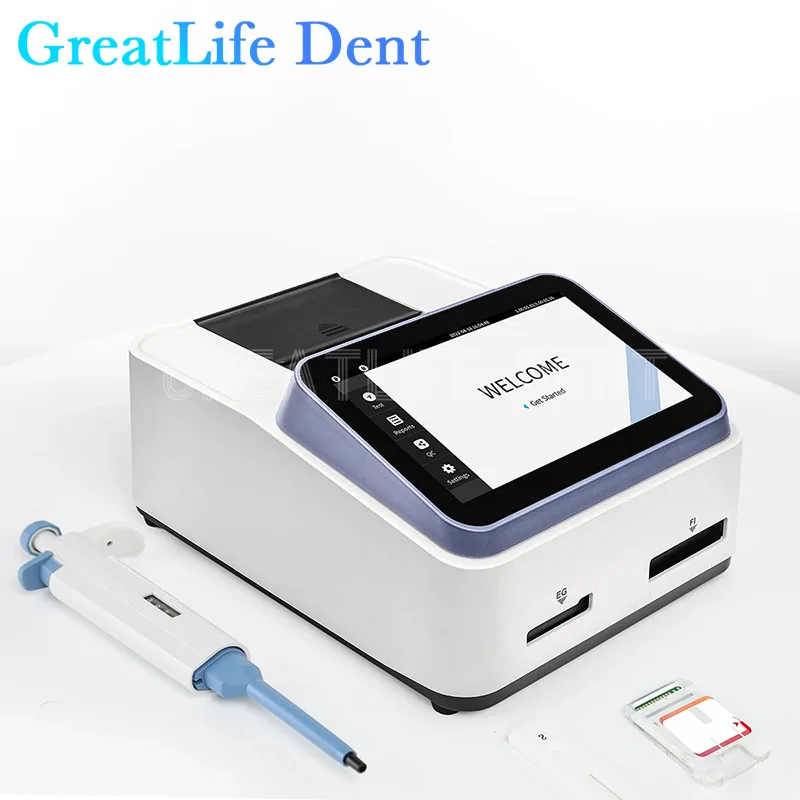 GreatLife Dent SEAMATY VG2 POCT Analizador automático portátil de electroestimulación Animal, Gas en sangre, progesterona, veterinario, MSLDBA20