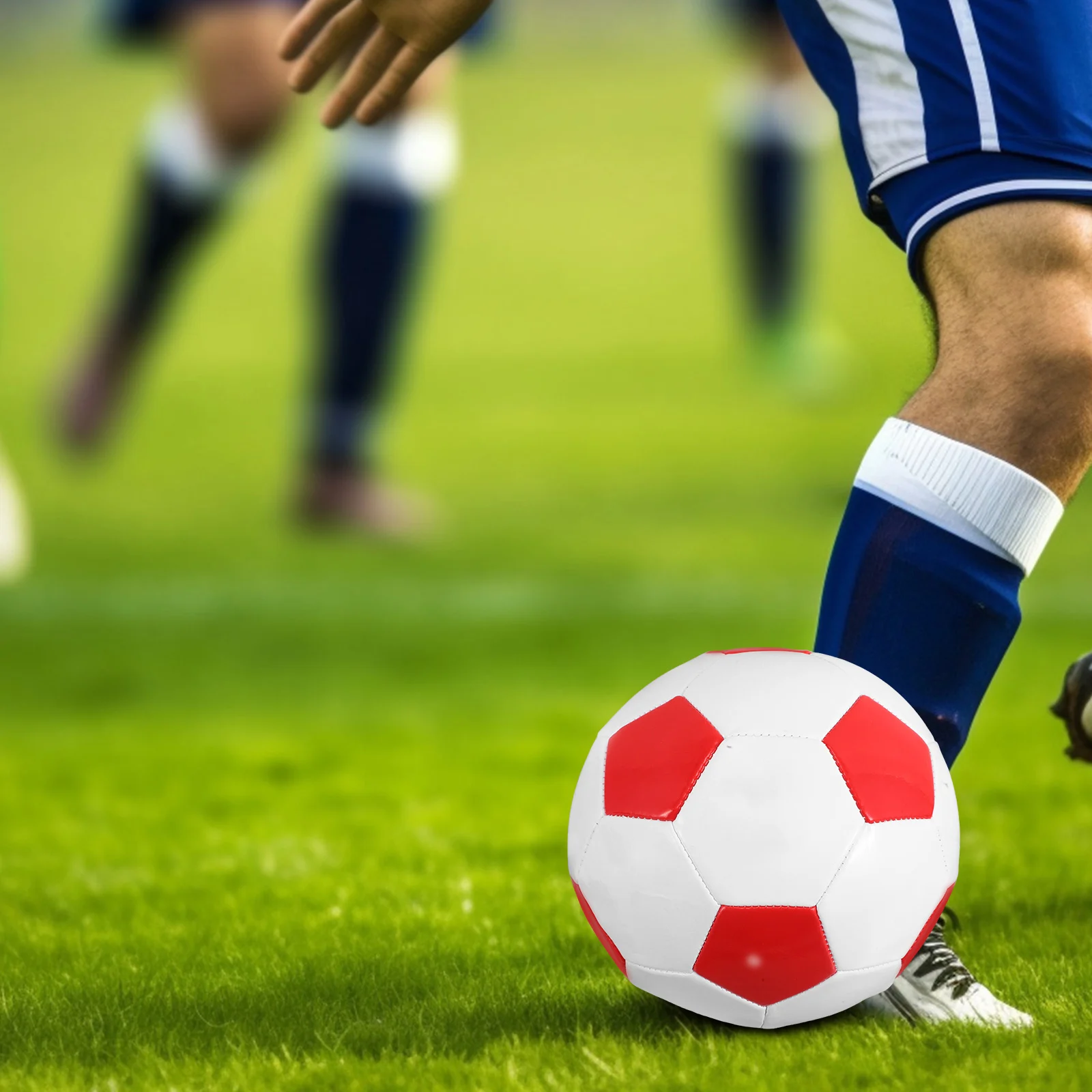 

5 Official Size Pu Soccer Ball For s Adults Training Exam Use Highschool Size Youth Football Durable Material
