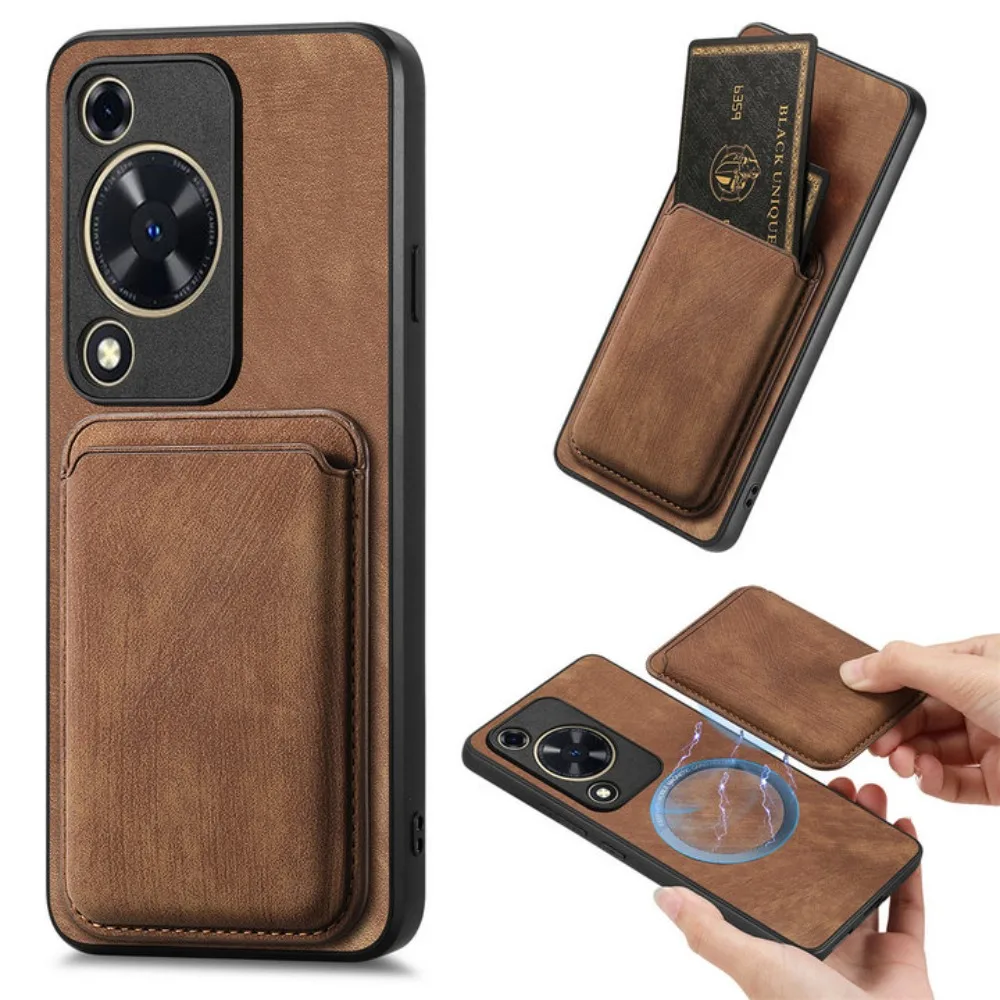 Nova 13 12 11 10 Pro Luxury Case For Huawei Nova 12 Lite 2IN1 Detachable Leaher Card Funda Nova 9 10 SE 12s Y72 Y71 Y70 Cover