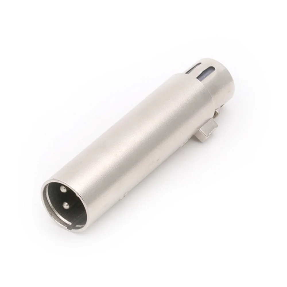 Adaptador de micrófono de Audio para tarjeta SIM, conector XLR macho a xlr macho de 3 pines, hembra a hembra, 1 unidad por lote