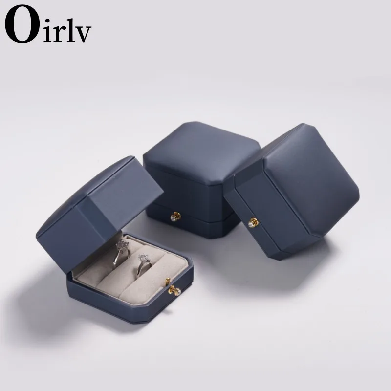 Oirlv Fashion Jewelry Box Ring Necklace Bracelet Jewelry Storage Gift Box Suitable For Marriage Proposal Wedding Anniversary