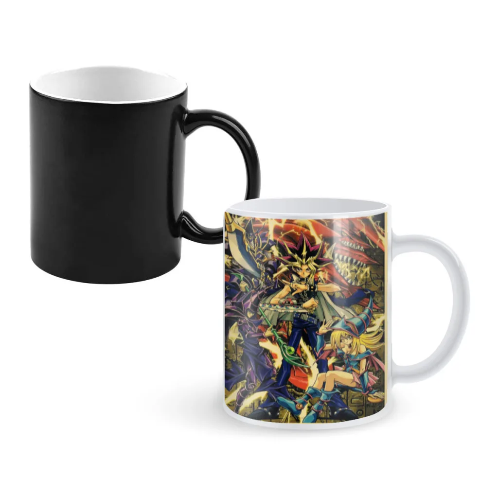 

Anime-Yu-gi-oh-Duel-Monsters-Piece Coffee Mugs and Mug Creative Color Change Tea Cup Ceramic Milk Cups Novelty Interesting Gifts