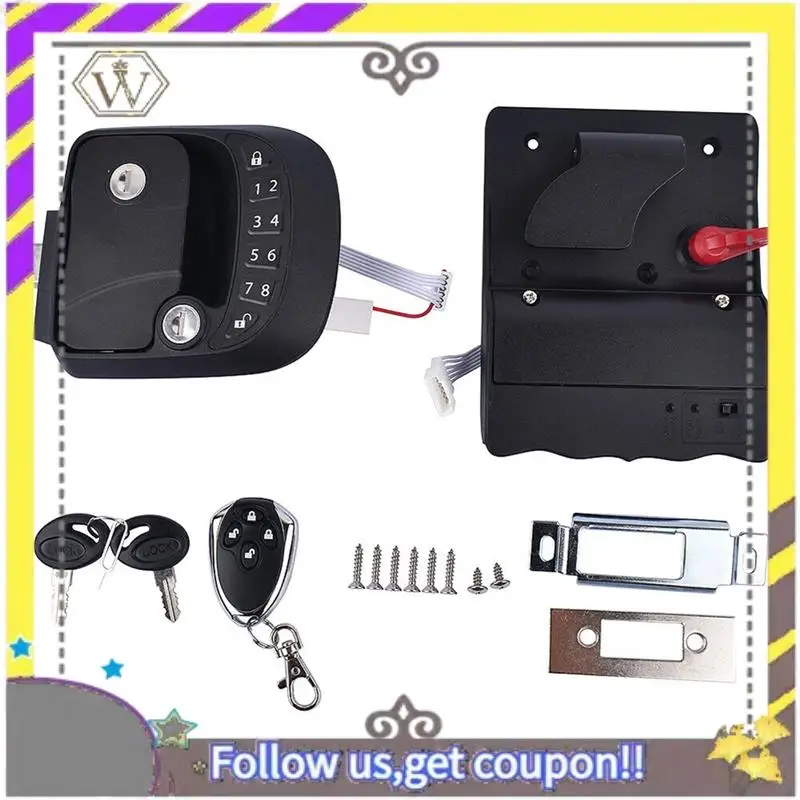 

ABXV-с дистанционным управлением, замок для входной двери без ключа, ручка, засов для кемпера, прицепа Rvlminirh-2