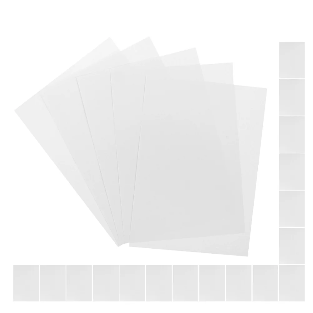 100 قطعة من وسادة الألوان المائية لورق طلاء الأصابع مقاس A4 مع نسيج لفصول الفن المدرسية والأنشطة اليدوية ذاتية الصنع