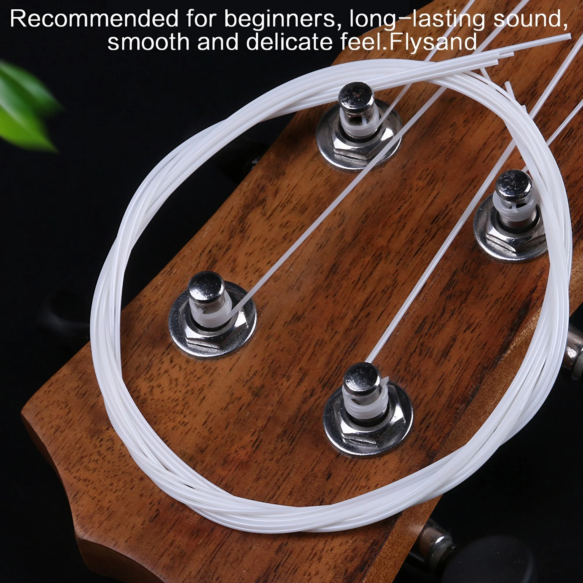 Ukulele Strings Nylon Hawaii Four Strings Guitar Ukulele 1st-4th Strings 4 Pcs/Set Stonego Musical Instrument Accessories