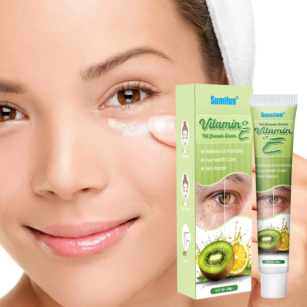 Fat Granule Removal Eye Cream Vitamin E Fat Fruit Acid Eye Essence For Improve Eye Bags Fade Fine Lines Lifting Firming Eye L0S6