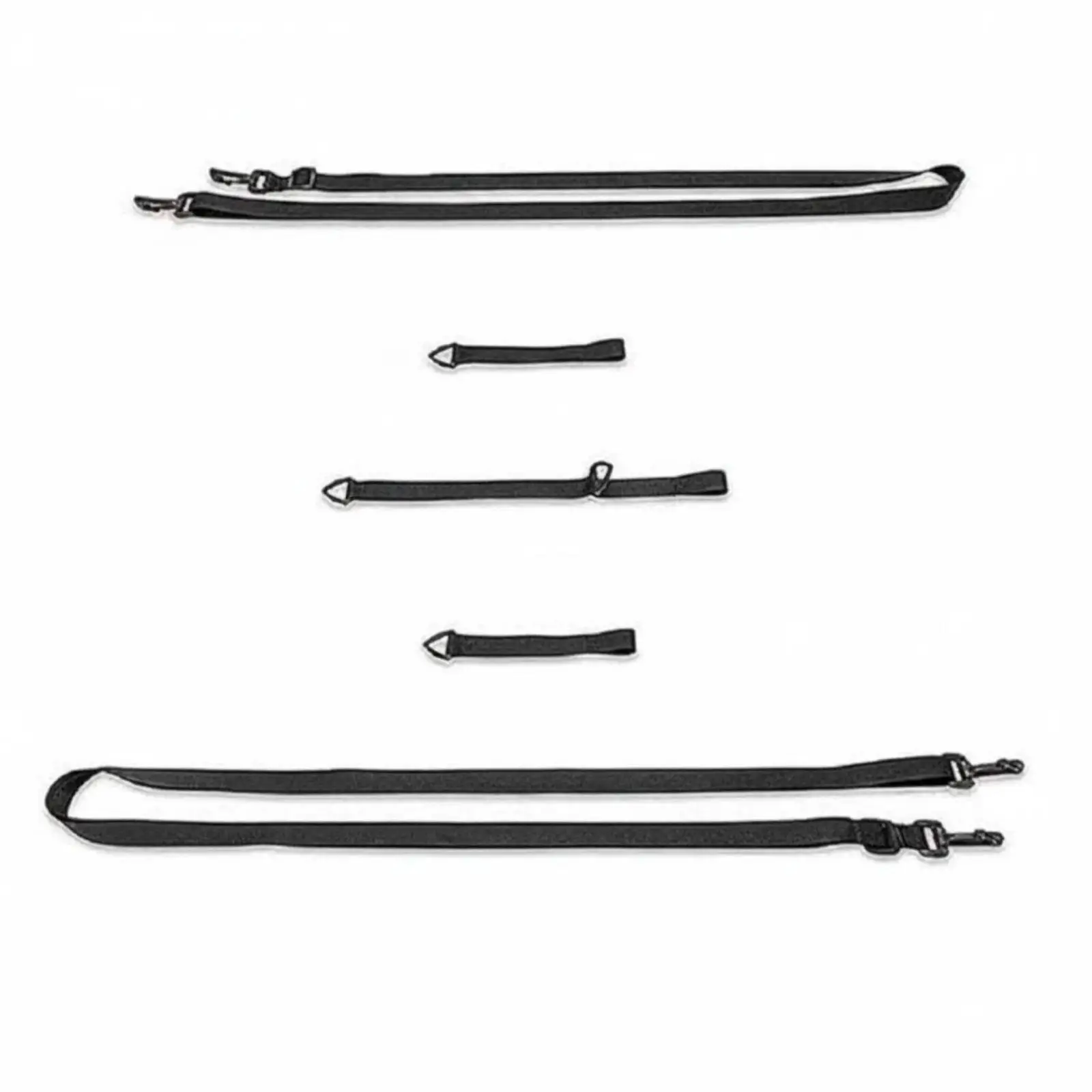 Outdoor Canopy Fastener Heavy Duty Tie Down Adjustable Strap Set for Windproof Cantilever Umbrella in Garden