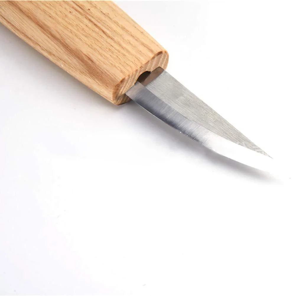 

3Pcs Wood Carving Set Hard Carbon Steel Spoon Gouges Ergonomic Oak Handle Tools for Hand Carving Woodworking