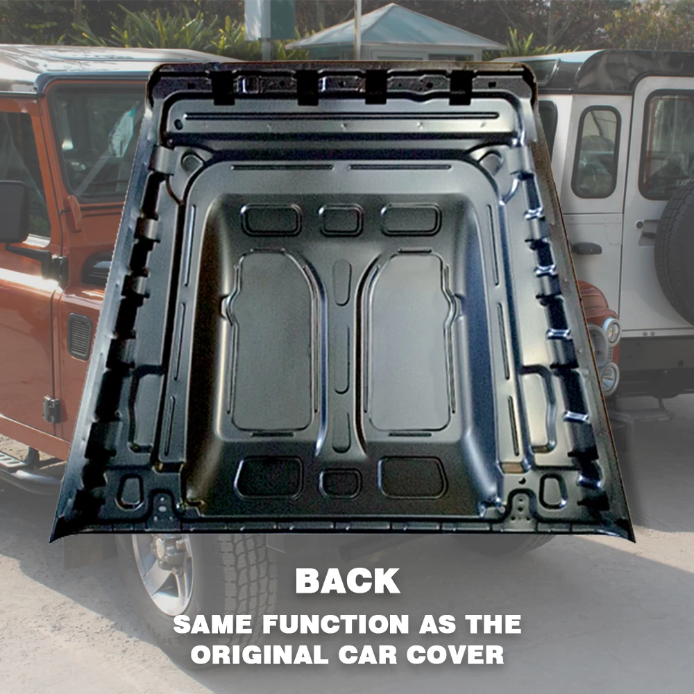 Hot Sale Off Road Vehicle Auto Parts Car Engine Metal Hood Bonnet Fit for Land Rover Defender