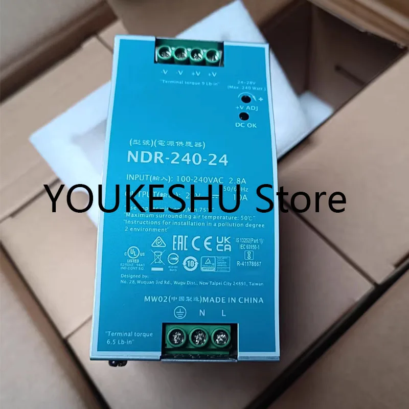 new-ndr-240-24-input-100-240vac-28a-50-60hz-output-24v-10a-switching-power-supply-rail-type-240w