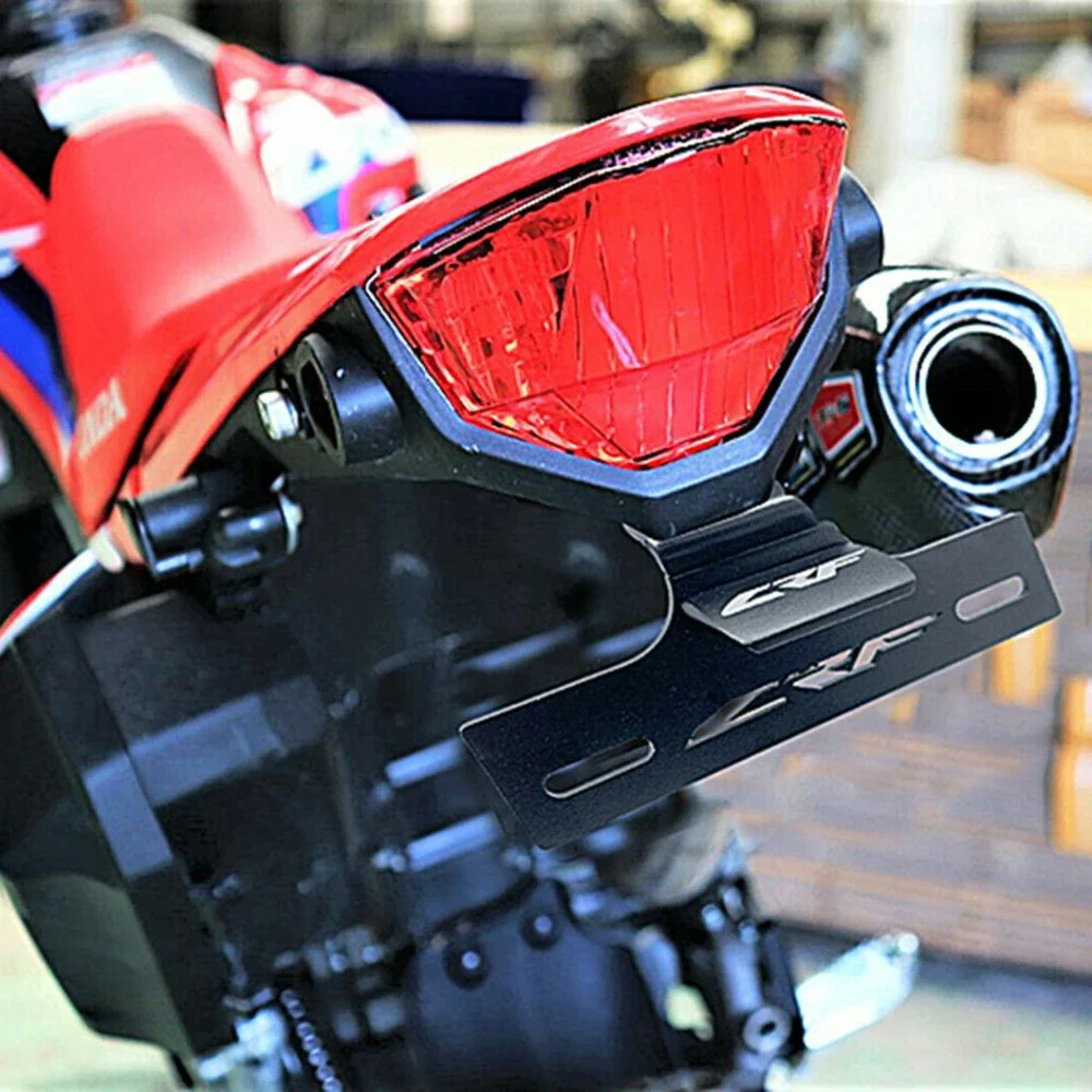 LED License Plate Holder with Tail Light For HONDA CRF300L CRF 300L 2021 / CRF300L CRF 300L RALLY 2021 Fender Eliminator