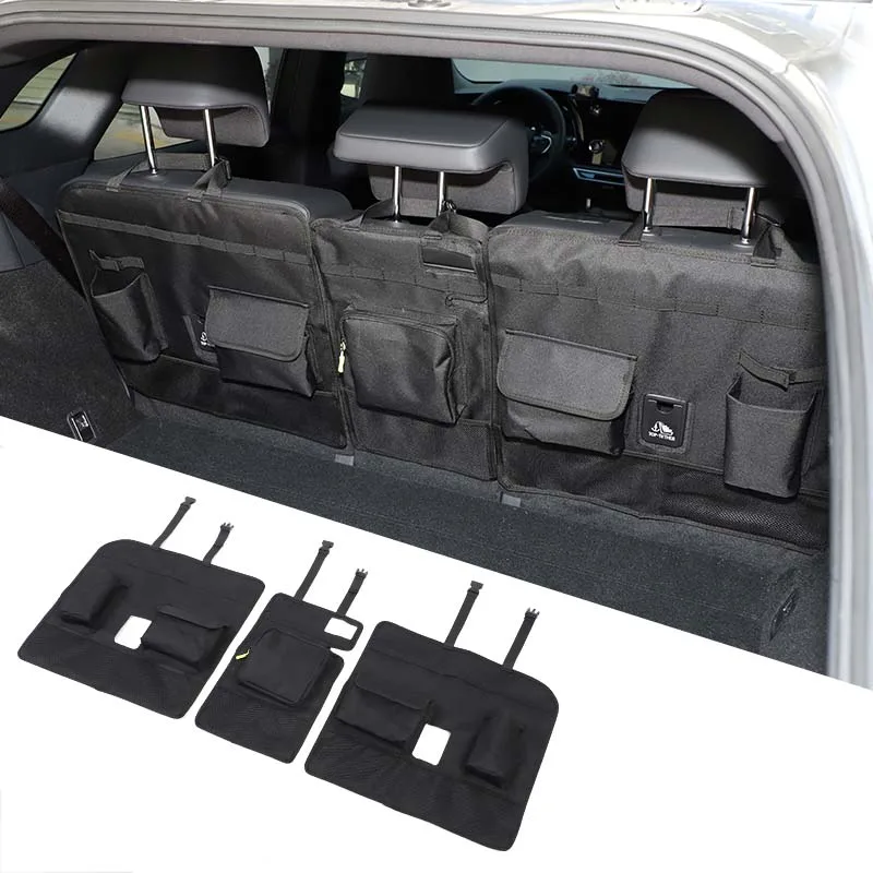 

For Lexus RX 2023-2025 Car Rear Seat Back Storage Bag Trunk Cargo Hang Package Car Organizer Accessories