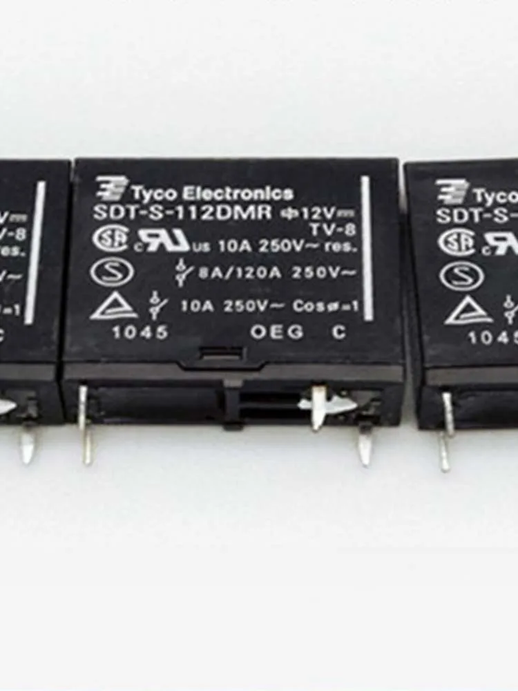 2 PCS SDT-S-112DMR 10A 12V Relay