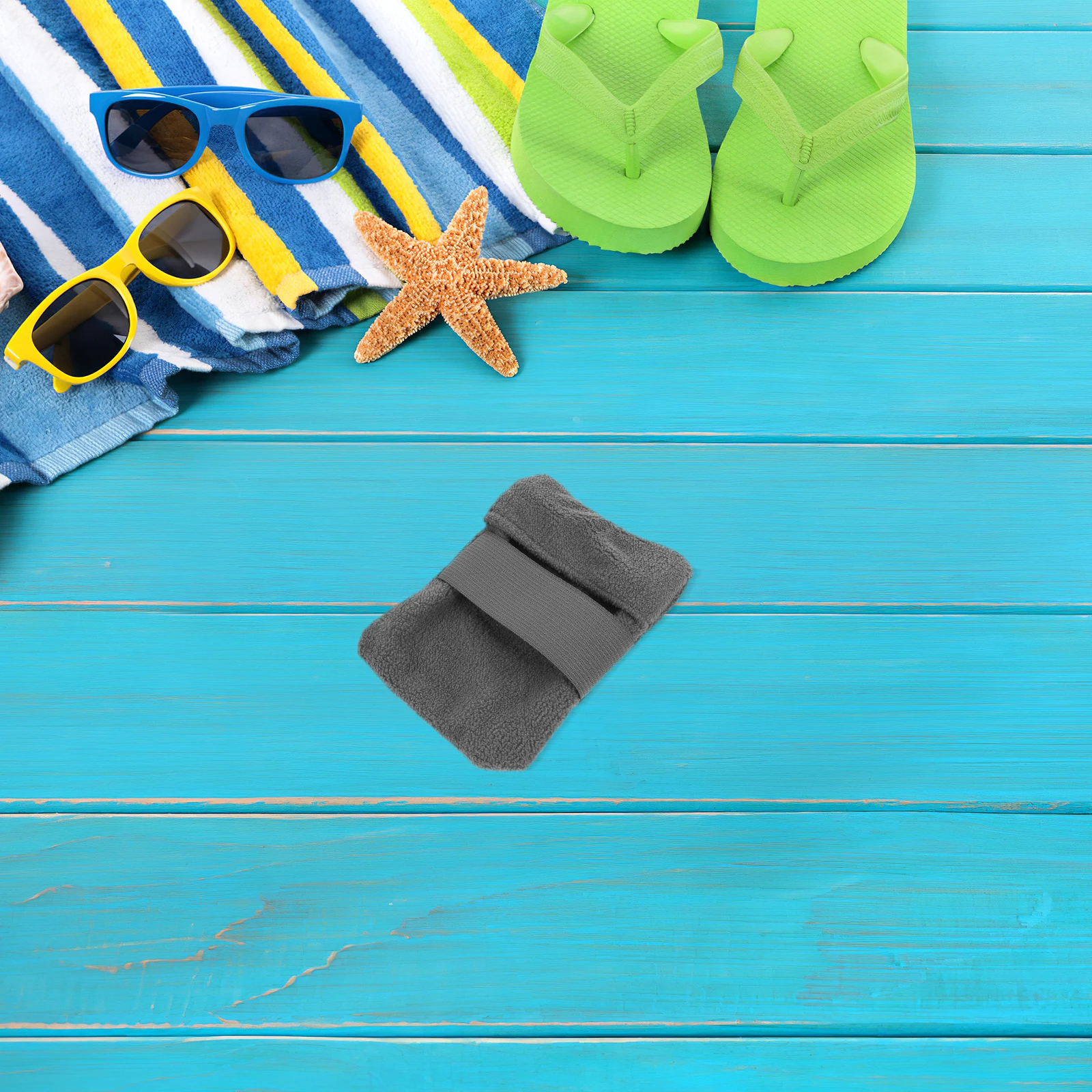 

Remover Mitt Soft Cleaning Tool For Removal Bag Beach Vacation Travel Accessories Sand Removal Pouch Beach Sand Cleaner
