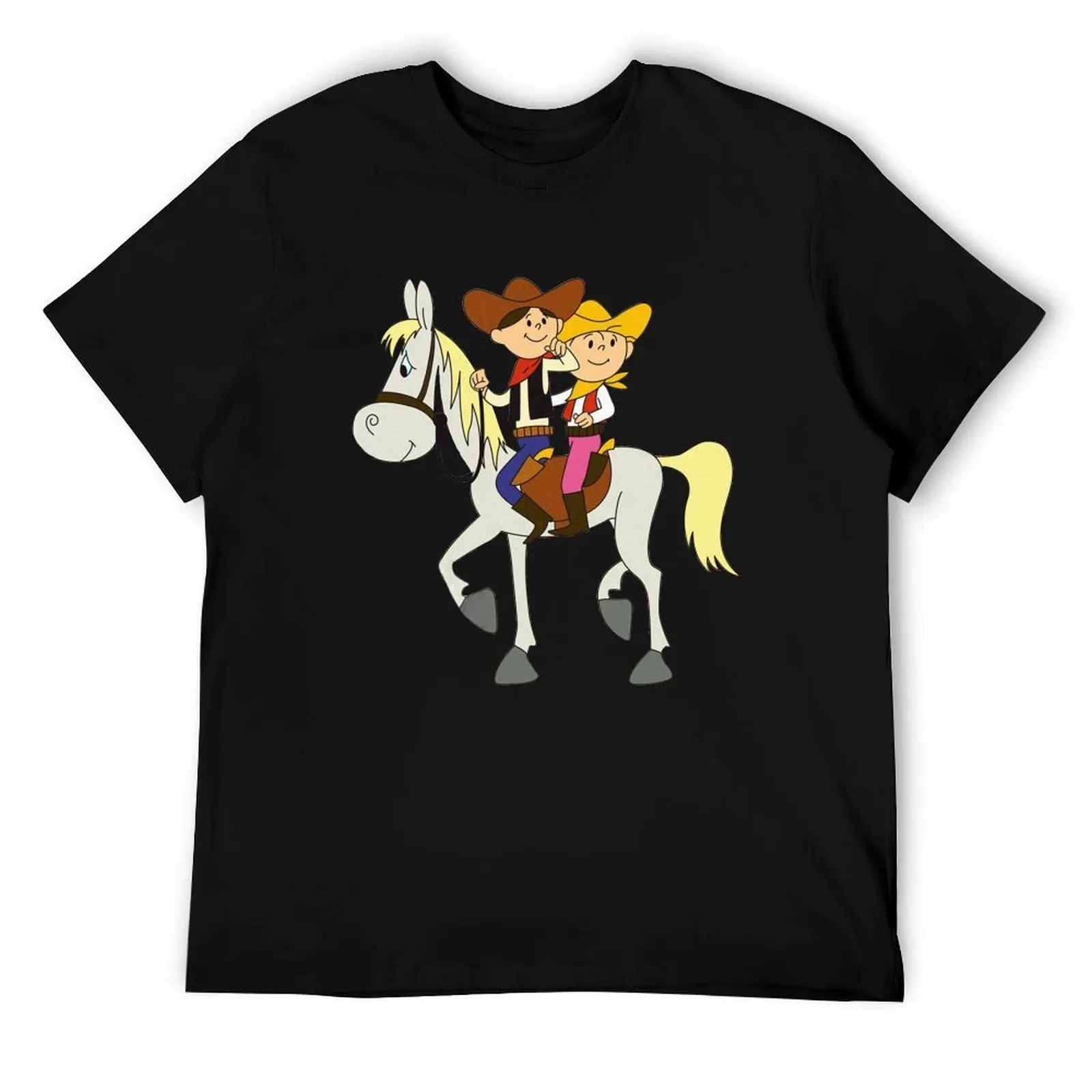 

Bolek I Lolek Cowboys T-Shirt anime tshirt t shirts cotton 100% t shirts designer T-Shirt