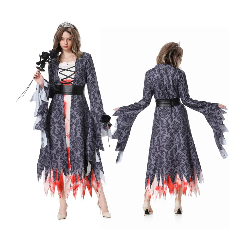 

Halloween costume costume party horror vampire bride zombie princess dress Girl Halloween carnival party costume