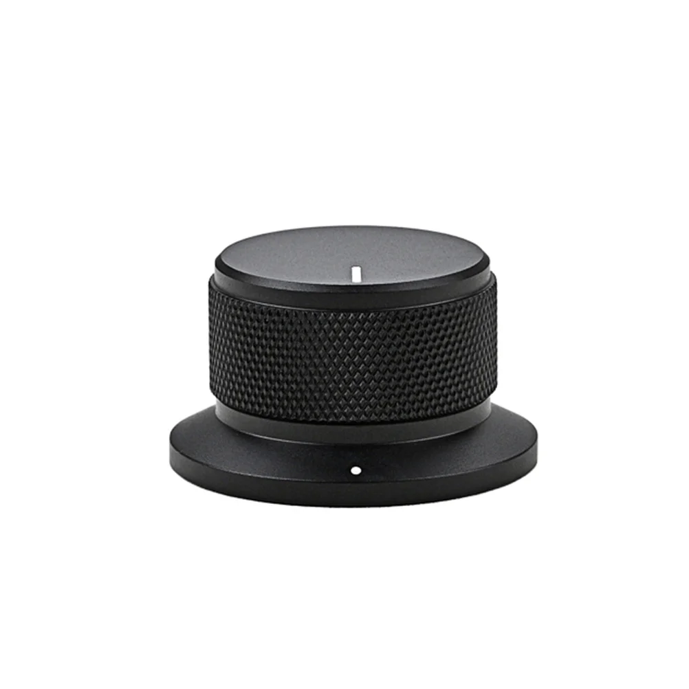 

Black Top Hat Knob Guitar Electric Knobs Bass Control for Amplifier Potentiometer