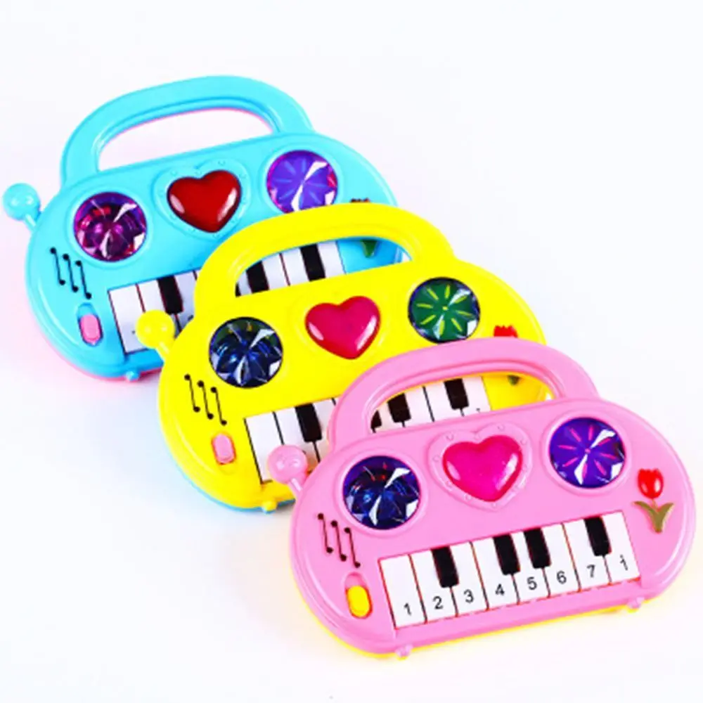 1Pc Multi-Color Portable Keyboard Piano Toy Electronic Organ Musical Developmental Toy