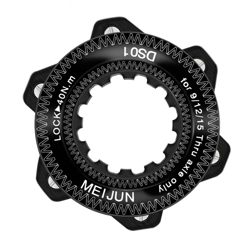Fahrrad Center Lock Zu 6 Bolzen Rotor Lock Ring Adapter Rennrad Bremsscheibe Schloss Abdeckung Ring Konverter Für Shimano CN – Detail 6