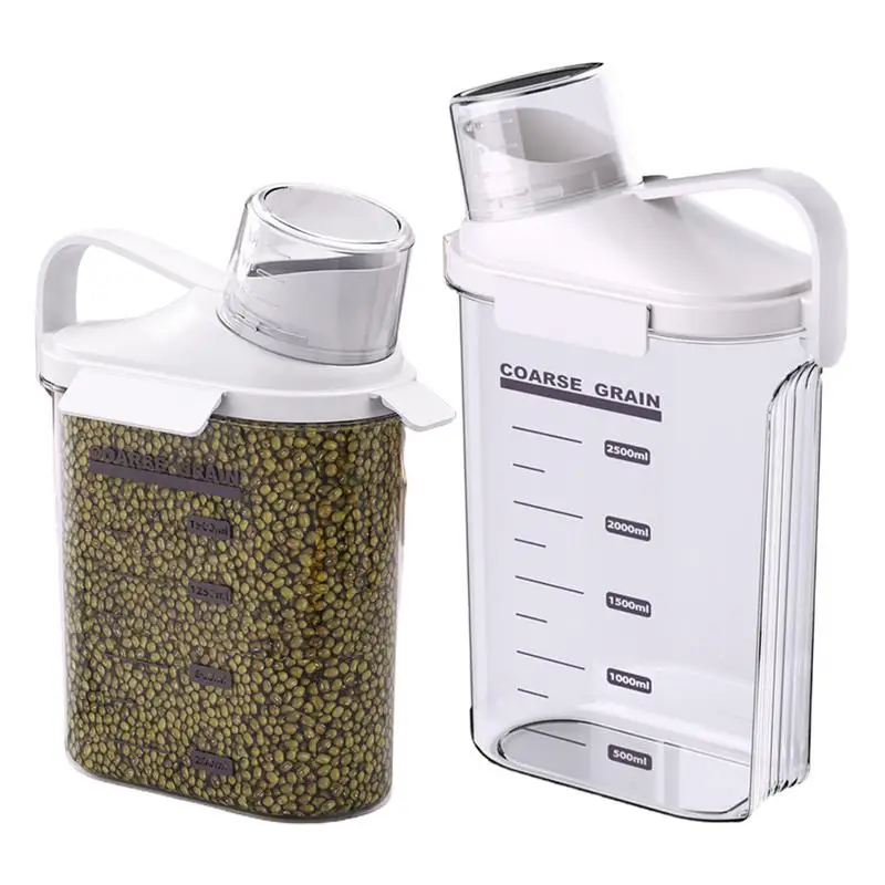 Sealed Cereal Containers Storage with Pour Spout Dry Food Storage Containers Pantry Organization And Storage