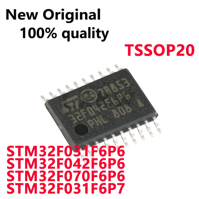 5/PCS New Original STM32F031F6P6 32F031F6P6 STM32F042F6P6 32F042F6P6 STM32F070F6P6 32F070F6P6 STM32F031F6P7 32F031F6P7 In Stock