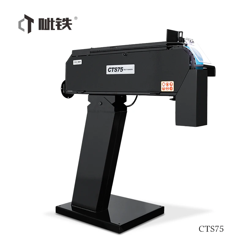 Mesin Gerinda Sabuk Logam Sander CTS75 2-roda Lebar Pita 75mm Listrik GS 1.5 Tahun OEM ODM CN;ANH Day Industrial Diy,industrial