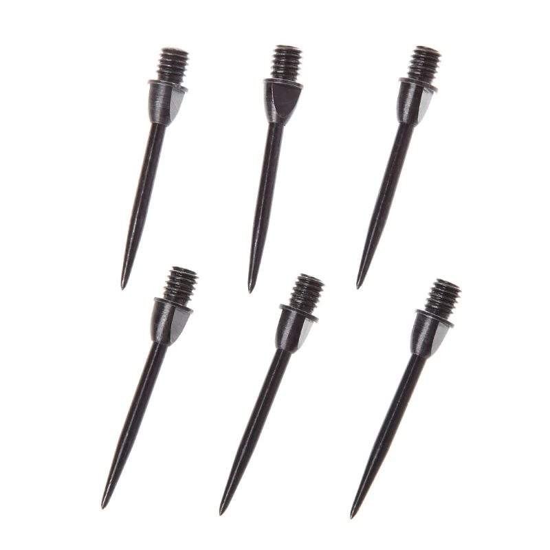 6pcs Professional Replaceable Steel Tip 2BA Thread Darts Needle Acces