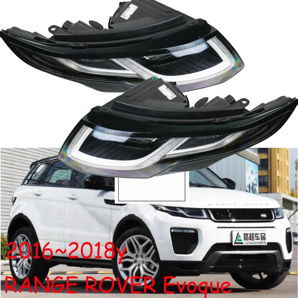 car bumper headlamp For Ranger Evoque headlight ALL IN LED 2016~2018y headlamp for Land Rover Ranger Evoque fog light