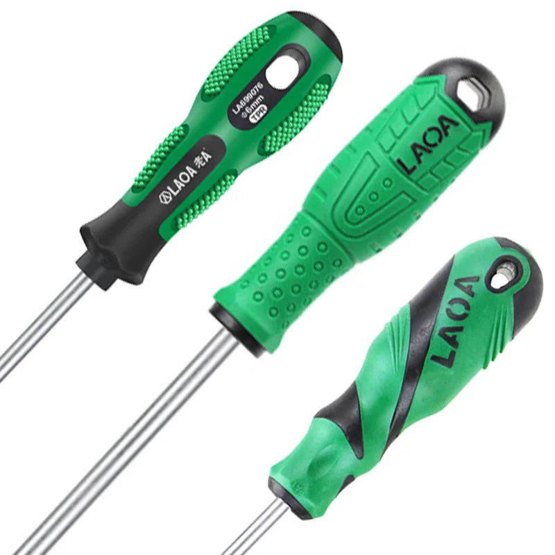 LAOA 6pcs Set di cacciaviti Philips cacciavite cacciavite dritto Set di strumenti per la casa kit di strumenti di riparazione